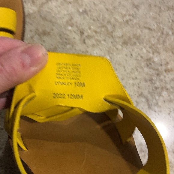 Antonio Melani Lynnley Slide Sandal Genuine Leather Size 10 - Picture 6 of 7